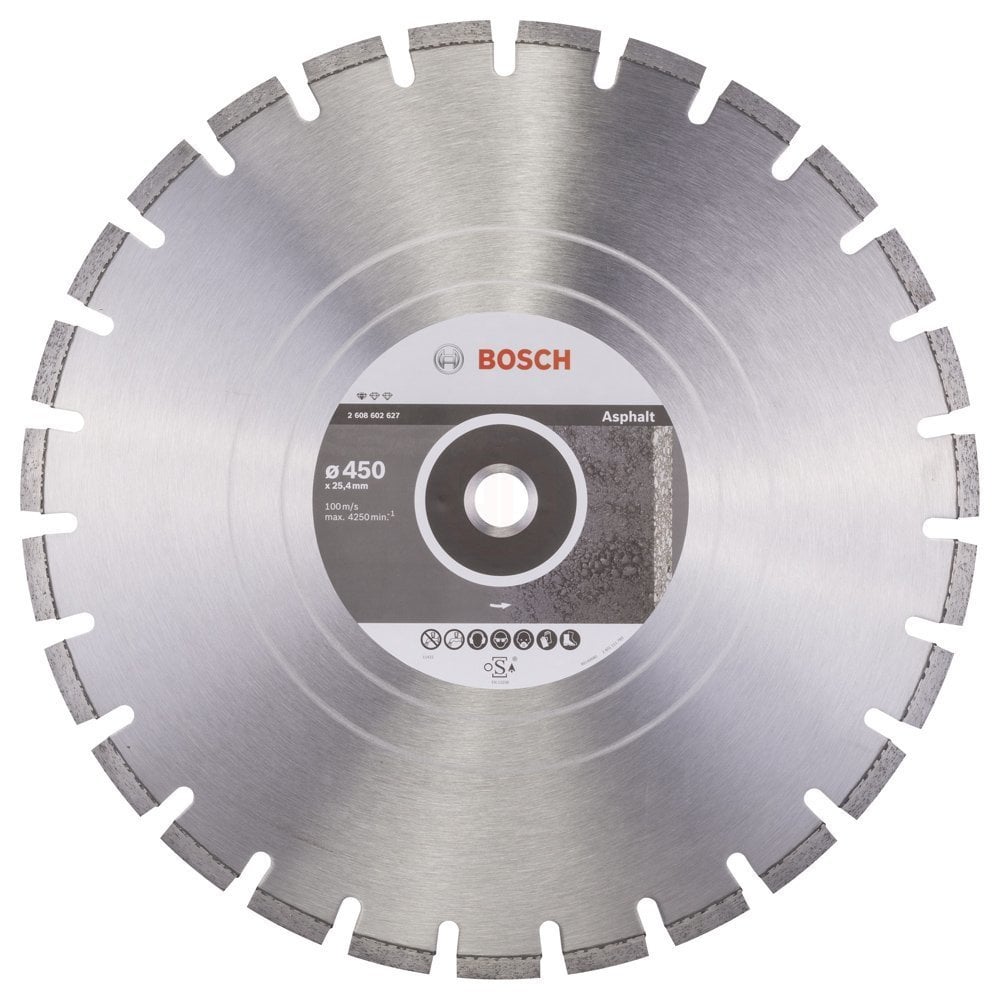 Bosch Elmas Kesme Diski Standard For Asphalt 450x25,40 mm - 2608602627