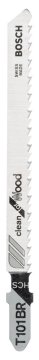 Bosch Dekupaj Testere Bıçağı Clean For Wood T 101 BR 100 mm (5 Adet) - 2608630014