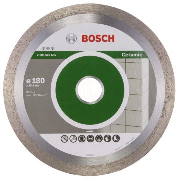 Bosch Elmas Kesme Diski Best For Ceramic 180x25,40 mm - 2608602635