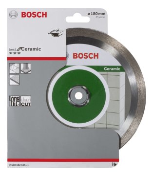 Bosch Elmas Kesme Diski Best For Ceramic 180x25,40 mm - 2608602635