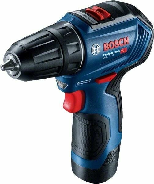 Bosch Akülü Vidalama Makinesi GSR 12V-30 (2 x 2,0 Ah Akü) Set - 06019G9001