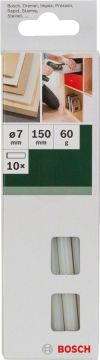 Bosch Tutkal Çubuğu 7x150 mm 60 Gr Saydam (10 Adet)(GluePen) - 2609256A03