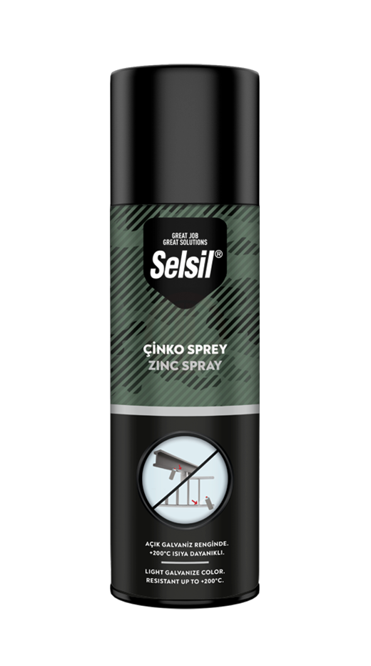 Selsil Mat Çinko Sprey 400 ml