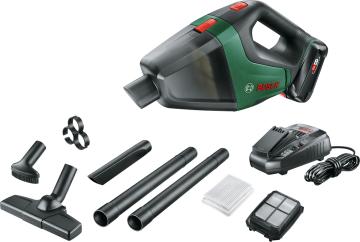 Bosch Akülü Elektrikli Süpürge UniversalVac 18 (1 x 2,5 Ah Akü) - 06033B9103