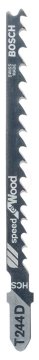 Bosch Dekupaj Testere Bıçağı Speed For Wood T 244 D 100 mm (5 Adet) - 2608630058