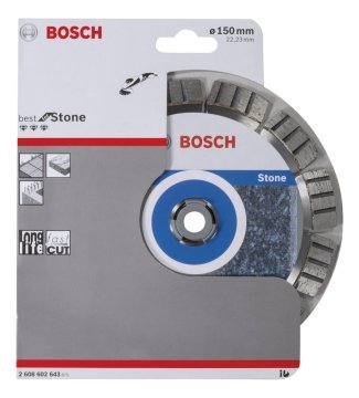 Bosch Elmas Kesme Diski Best For Stone 150x22,23 mm - 2608602643
