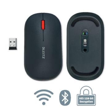 Leitz Cosy Kablosuz Fare, Wireless Mouse, 65310089, Gri