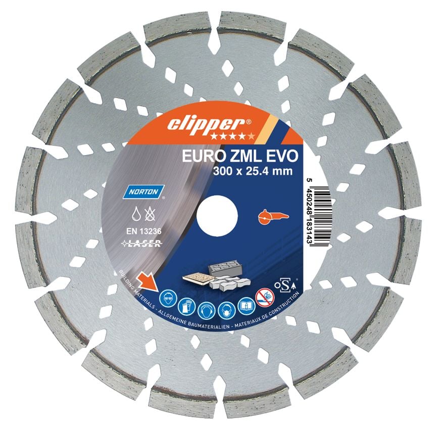 Clipper Pro Unıversal Laser - Testere 115 Mm - CLIEUROZML115