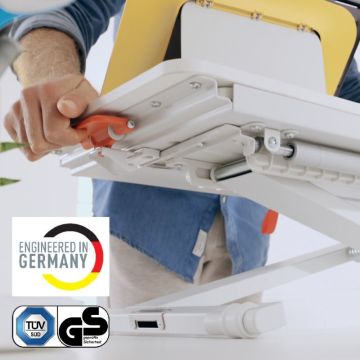 Leitz Ergo Cosy Sürgülü Tepsili, Ayaklı Masa Dönüştürücü, Standing Desk Converter, 65320085, Beyaz