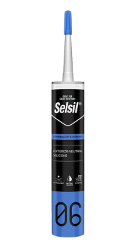 Selsil Oxime Dış Cephe Silikonu 300 ml Antrasit Gri (RAL7016)