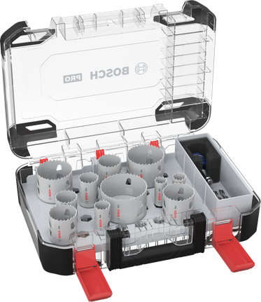 Bosch Aksesuar PRO Multi Material PC-Plus Delik Açma Testeresi Set 14 lü
