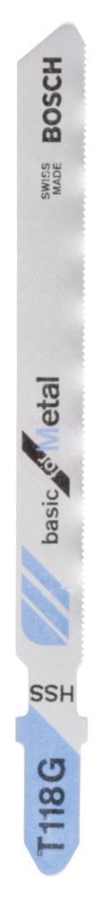 Bosch Dekupaj Testere Bıçağı Basic For Metal T 118 G 92 mm (5 Adet) - 2608631012