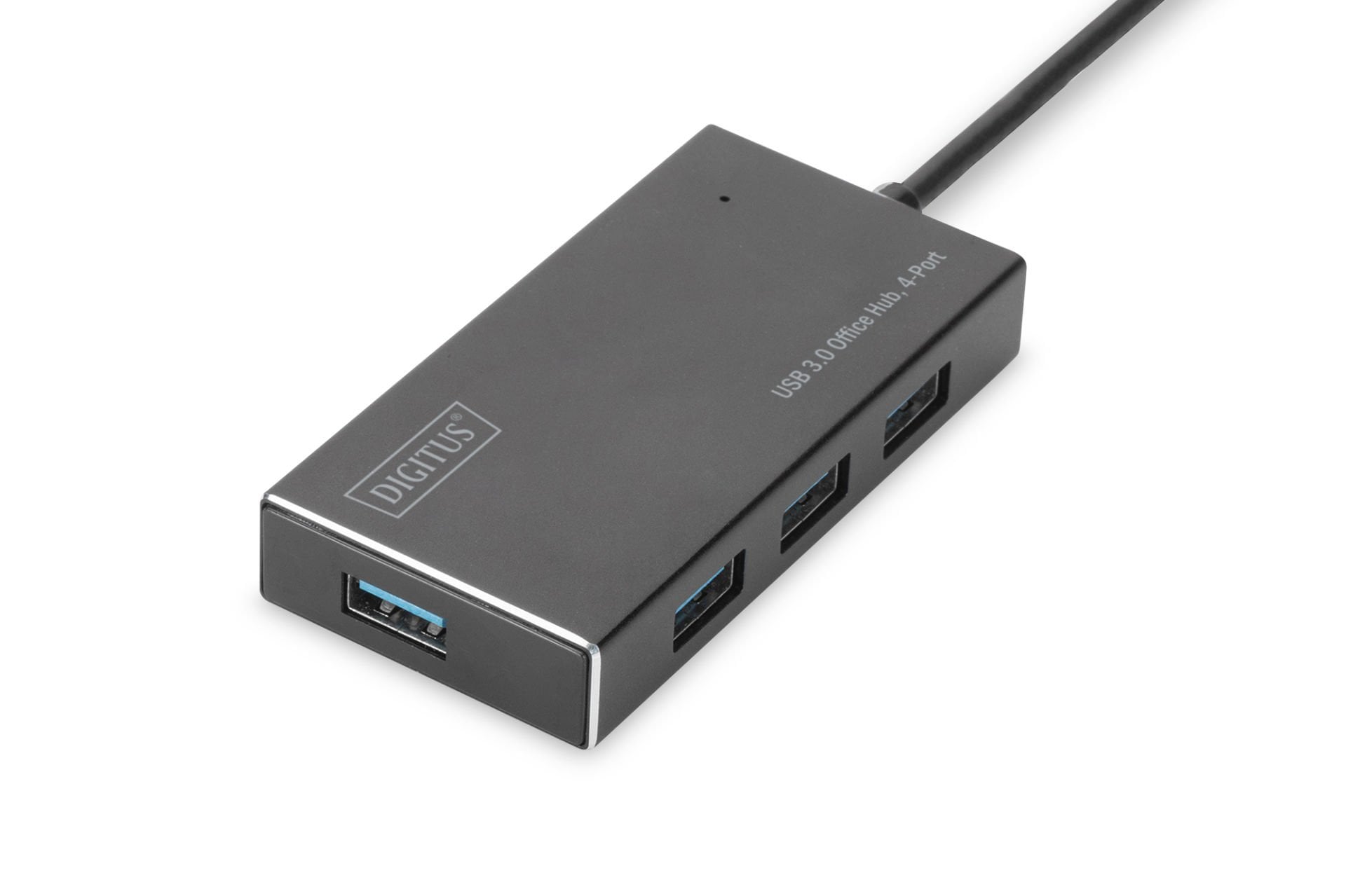 Assmann Digitus 4 Port Usb 3.0 Hub, 5V/2A Güç Adaptörü Dahil, Alüminyum