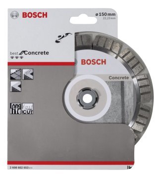 Bosch Elmas Kesme Diski Best For Concrete 150x22,23 mm - 2608602653