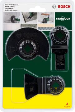 Bosch Starlock Testere Bıçağı Promo Seramik Set (3 Parça) - 2607017324