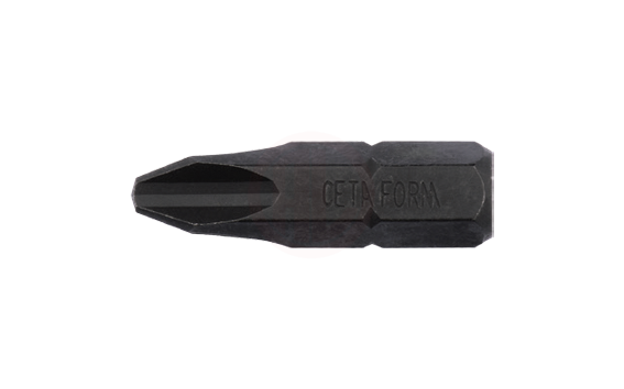 Ceta Form 5/16 İnç Pozidriv Bits Uç (Darbeli Kullanıma Uygun) Pz4 X 30 Mm