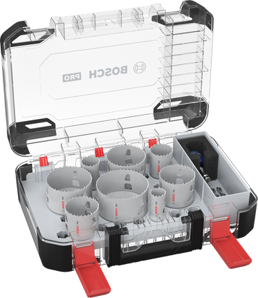 Bosch Aksesuar PRO Multi Material PC-Plus Delik Açma Testeresi Set 11 li