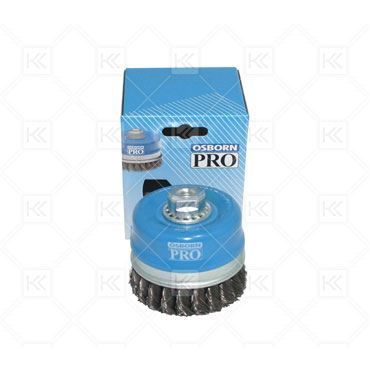 Osborn Pro (Taıfun) Çanak Fırça Vidalı Çelik D120 M14 0.50 6.500