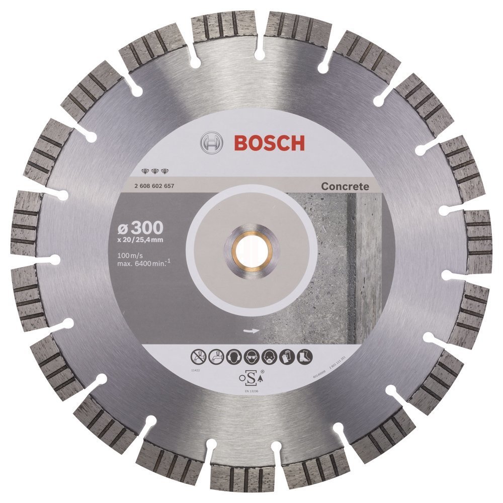 Bosch Elmas Kesme Diski Best For Concrete 300x25,40/20 mm - 2608602657