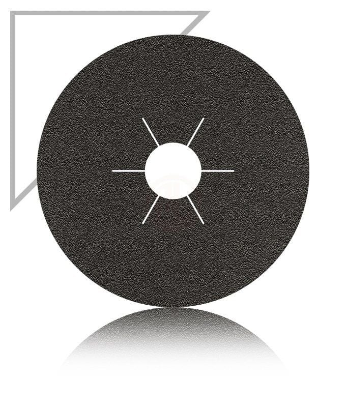 Karbosan Silisyum Karbür Fiber Disk CWR11 Düz 180 mm 120 Kum - KAR921540