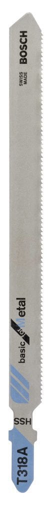 Bosch Dekupaj Testere Bıçağı Basic for Metal T 318 A 132 mm (5 Adet) - 2608631319