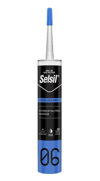 Selsil Oxime Dış Cephe Silikonu 300 ml Siyah (RAL9004)