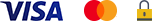 Visa - MasterCard - 256 Bit SSL